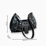 Sac A Main Hobo Plissé Y2K