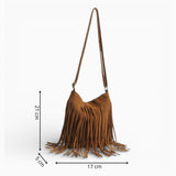 Sac A Main Bandoulière Franges Cascades