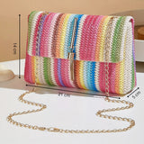 Sac A Main Rayures Paille