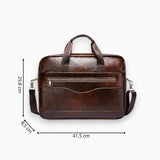 Sac Cuir Véritable Ordinateur Portable