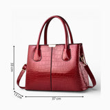 Sac A Main Verni Croco