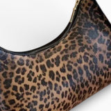 Petit Sac A Main Léopard Baguette