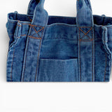 Petit Sac A Main Denim Bleu