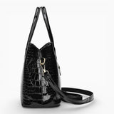 Sac A Main Verni Croco