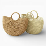 Sac A Main Demi-Lune Plage