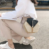 Sac A Main Paille Straw