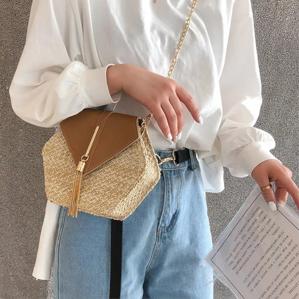 Sac A Main Paille Straw