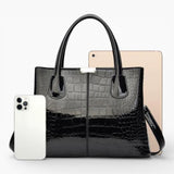 Sac A Main Verni Croco