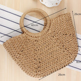 Sac A Main Demi-Lune Plage