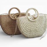 Sac A Main Demi-Lune Plage