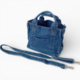 Petit Sac A Main Denim Bleu