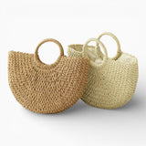 Sac A Main Demi-Lune Plage