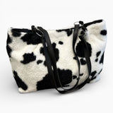 Grand Sac Cabas Peluche Vache