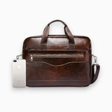 Sac Cuir Véritable Ordinateur Portable