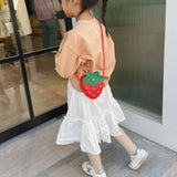 Petit Sac A Main Fraise Enfant