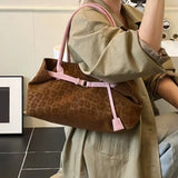 Sac A Main Léopard Tote Bag