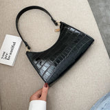 Petit Sac A Main croco rétro