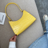 Petit Sac A Main croco rétro