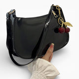 Sac A Main Pendentif Cerise
