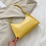 Petit Sac A Main croco rétro