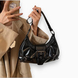 Sac A Main Hobo Plissé Y2K