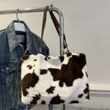 Grand Sac Cabas Peluche Vache
