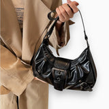 Sac A Main Hobo Plissé Y2K