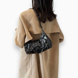 Sac A Main Hobo Plissé Y2K