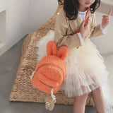 Sac A Dos Enfant Peluche Lapin Maternelle