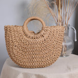 Sac A Main Demi-Lune Plage