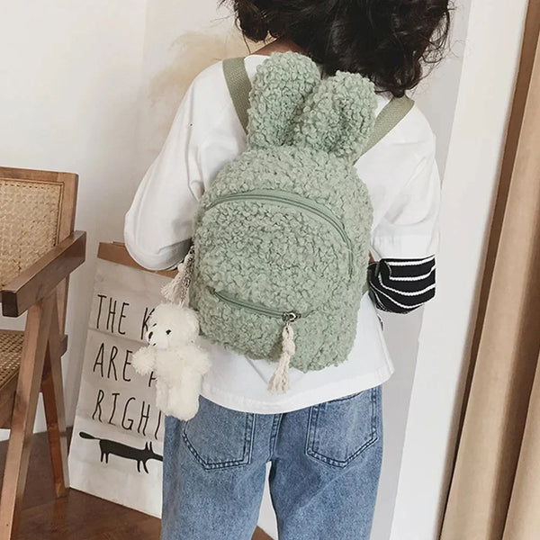 Sac A Dos Enfant Peluche Lapin Maternelle