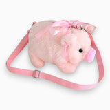 Sac A Main Peluche Cochon Rose Enfant