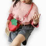 Petit Sac A Main Fraise Enfant