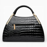 Sac A Main Croco Verni