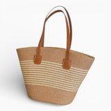 Sac A Main Panier Paille Tressée