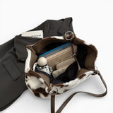 Grand Sac Cabas Peluche Vache