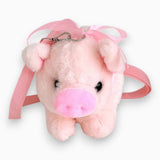 Sac A Main Peluche Cochon Rose Enfant