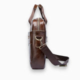 Sac Cuir Véritable Ordinateur Portable