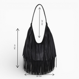 Sac A Main Hobo Franges Longues