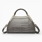 Sac A Main Croco Verni