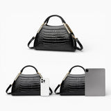 Sac A Main Croco Verni