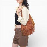 Sac A Main Hobo Franges Longues