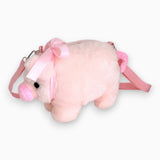 Sac A Main Peluche Cochon Rose Enfant