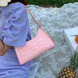 Petit Sac A Main croco rétro