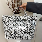 Grand Sac A Main Tote Bag Léopard