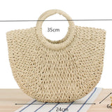 Sac A Main Demi-Lune Plage