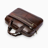 Sac Cuir Véritable Ordinateur Portable