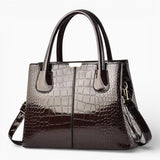 Sac A Main Verni Croco