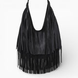 Sac A Main Hobo Franges Longues