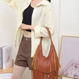 Sac A Main Hobo Franges Longues